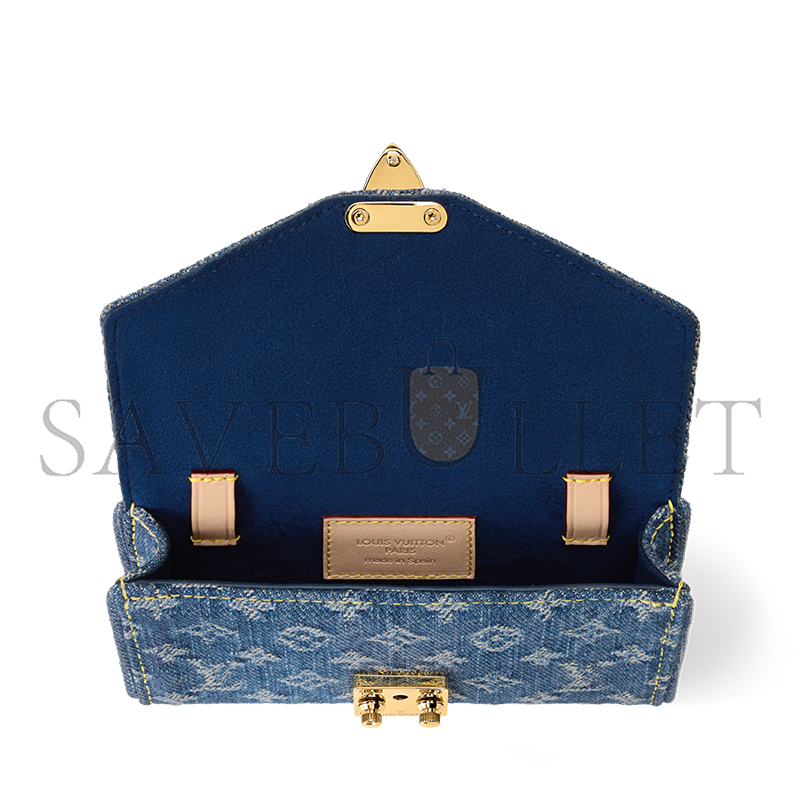 LOUIS VUITTON MASTER POUCH METIS BELT DENIM M4622Z (13.5*8cm)